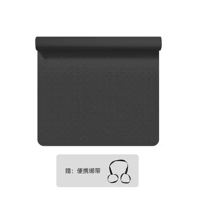 TPE yoga mat 2m, thick, wide, double person, non-slip