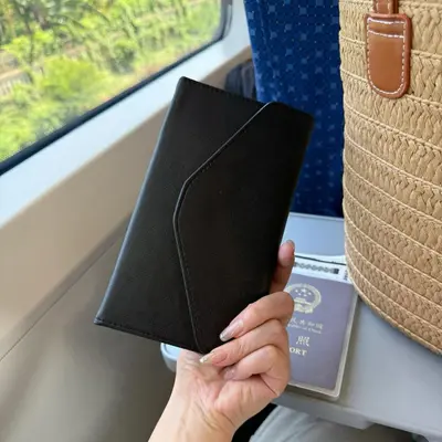 RFID pasaport cüzdanı çok fonksiyonlu belge organizer