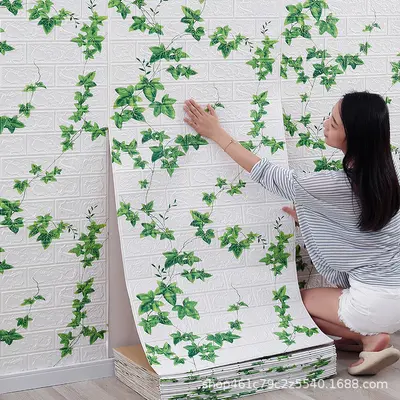 Kendinden yapışkanlı duvar kağıdı, modern minimalist, su geçirmez, 5 metre rulo