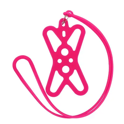 Huawei phone case, silicone lanyard, non-slip