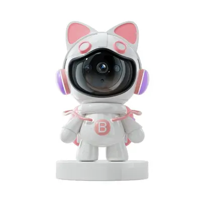 睿博士卡通摄像头家用5G双频婴儿哭声报警监护WIFI免布局智能监控 - 6