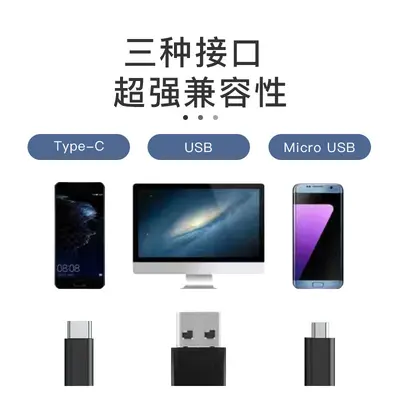 Phone endoscope with 3-in-1 interface and HD resolution