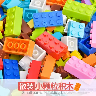 Mini yapı blokları, 1000 parça, TÜV sertifikalı, DIY eğitici oyuncak - 5