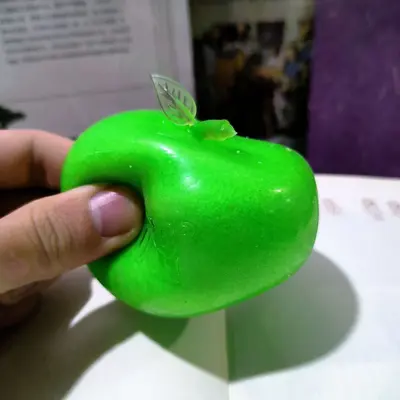 Slushy Green Apple Squishy Cross-Border Amazon Bestseller Slushie Apple Squeeze Toy