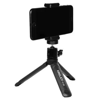 Toptan plastik mini masaüstü tripod taşınabilir canlı yayın fotoğraf cep telefonu tutucu projektör gimbal seti braketi