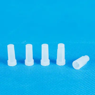 Dispensing Syringe Screw Cap, PP Plastic, Disposable, Straight Mouth - 8