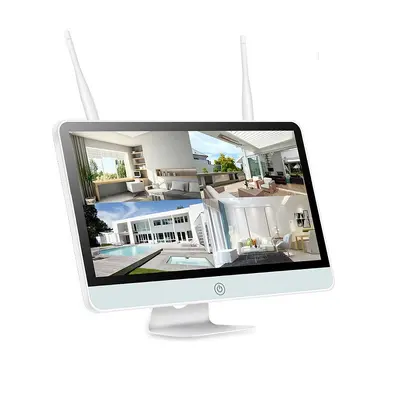 WLAN-Überwachungskamera, wasserdicht, Nachtsicht, Bullet-Typ mit Display - 3