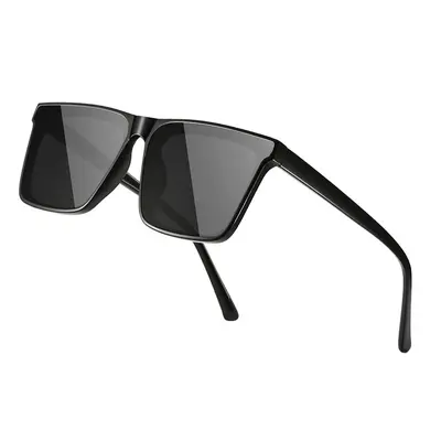 Men's Driving Sunglasses, Square Frame, Korean Style - 6
