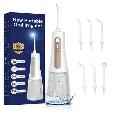 Portable electric oral irrigator, 5-level pulse - 8