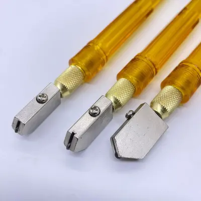 Transparent Plastic Glass Blade, Tile Cutting Blade, Multi-Function Glass Opener