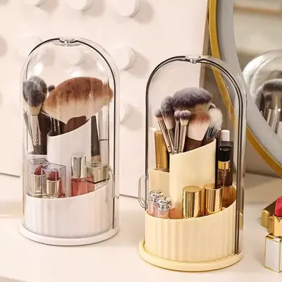 Makeup storage box, rotating, dustproof - 2