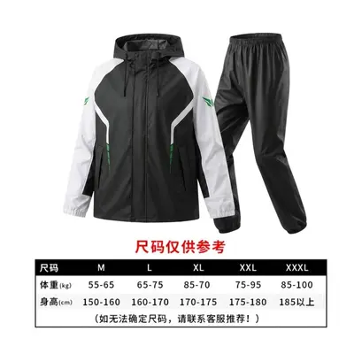 摩托车雨衣雨裤PVC全身成人骑手骑行分体套装跨境热销批发 - 11