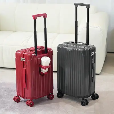20 Inch Lightweight Silent Wheel Cabin Suitcase with Combination Lock