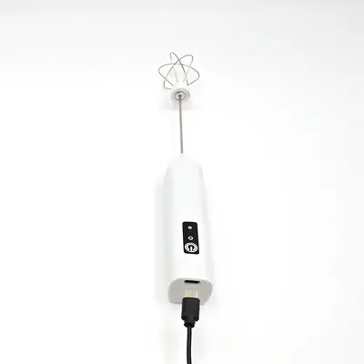USB electric egg beater milk frother whisk electric small home coffee milk frother mixing and cooking - 12