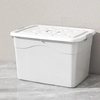 Plastik saklama kutusu, ekstra büyük kapasiteli, giysi ve oyuncaklar için - 9