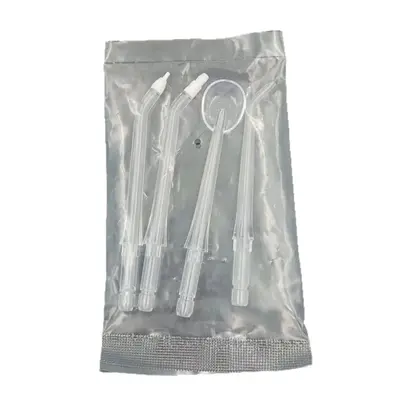 Water Flosser Replacement Tips, Standard Orthodontic Nozzle, 4 Pcs - 6