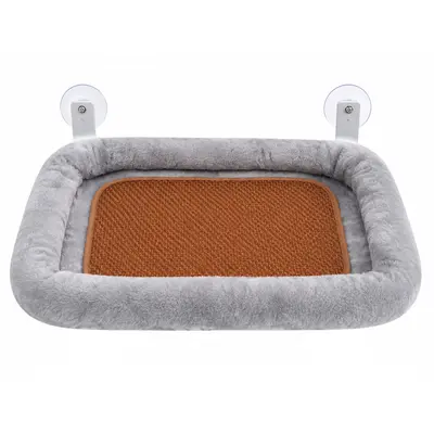 Extra Large Wide Cat Hammock, Window Mounted with Suction Cup - 12