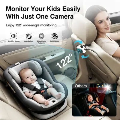 Car Baby Monitor, HD, Night Vision Camera
