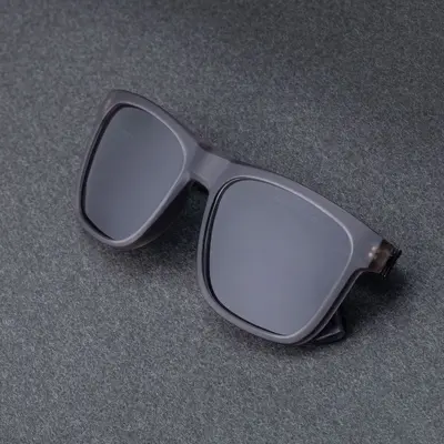 New Fashion Square Frame Polarized Sunglasses Men's Personalized Trendy Premium Outdoor Fishing UV Protection Men's Sunglasses Cross-border