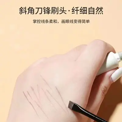 Bıçak fırçası A102 eyeliner fırçası A101 kaş fırçası 103 düz fırça makyaj fırçası satışa hazır toptan dropshipping