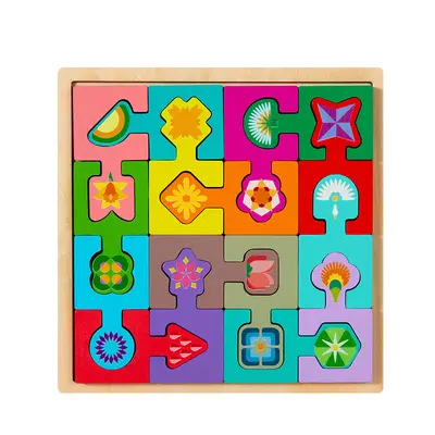 Tetris Building Block Toy, Intelligence Development Puzzle and Matching Game - 9