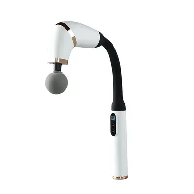 Elbow-Shaped Cordless Electric Massage Gun, Extended Handle - 6