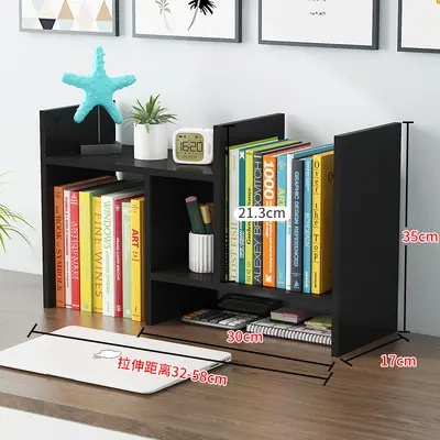 Masaüstü çok katlı kitap rafı ve dik duran organizer - 8