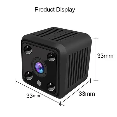 Stok Toptan X6 Ev WiFi Uzaktan İzleme Kamerası 1080P HD Gece Görüşü Çapraz Sınır Bir Adet Gönderimi