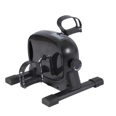 Mini Indoor Exercise Bike, Upper and Lower Limb Trainer, Black