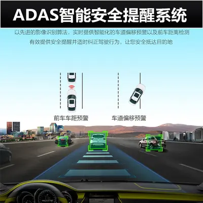 Z30 Dashcam Dual Lens 2160P Wide Angle with Night Vision and Collision Detection