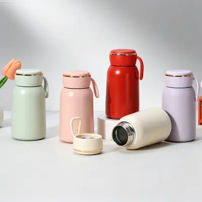 316 Stainless Steel Vacuum Mini Pocket Cup with Carry Rope - 3