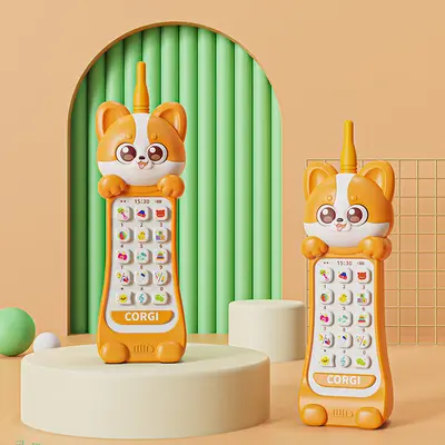 Baby Teether Music Toy Phone, Educational Smart Phone for 1-3 Year Olds - 9