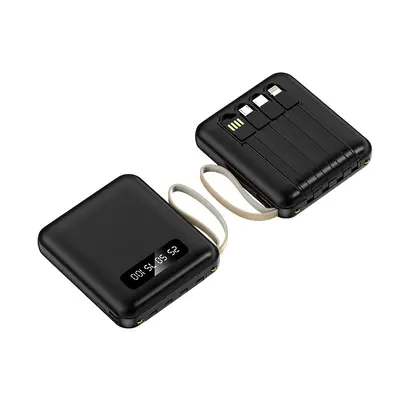 Popüler Mini Powerbank 3C Sertifikalı 20000mAh Kompakt Taşınabilir Mobil Güç Kaynağı Logo Baskılı Toptan - 6