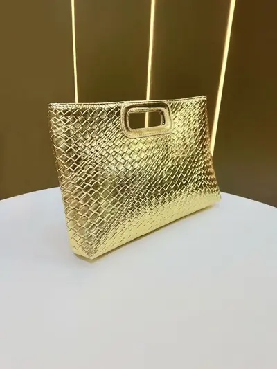 Women's Evening Handbag with Shoulder Strap, Light Luxury Crossbody Bag - 3