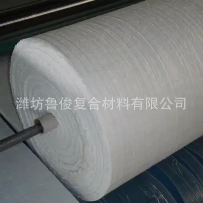 Glass Fiber Needled Felt, Alkali-Free, 3-25 mm, High-Temperature