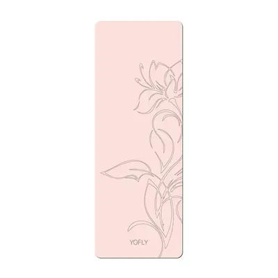 pu+天然橡胶瑜伽垫专业防滑健身地垫女士家用运动加厚垫拉伸 - 12