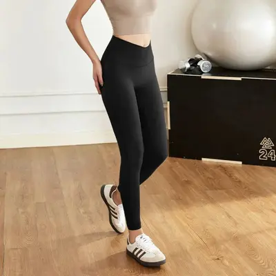 Kadın yüksek belli şekillendirici yoga pantolonu