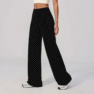 Yoga sports set deep V neck elastic patterned design - 11