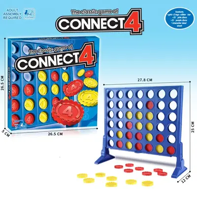 Gomoku Connect Four Desktop Board Game Interactive Children's Toy