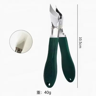 Eagle beak nail clipper, stainless steel, large opening