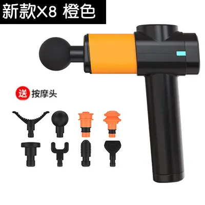 跨境触屏智能电动筋膜枪变速震动筋膜枪健身肌肉放松按摩器筋膜枪 - 7