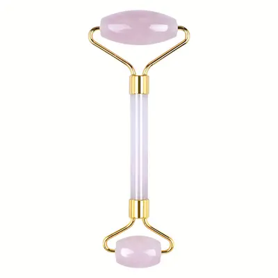 Kaynağından Fabrika Pembe Kristal Masaj Roller Jade Roller Masaj Cihazı Parmak Gua Sha Tahtası Hediye Kristal Güzellik Aracı - 7
