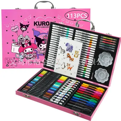 Acryl-Stift-Set Pinsel Malstift Aquarell Kunstbedarf - 12