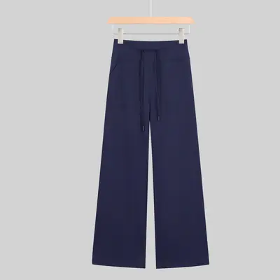 LULU Throwback Still kadın yüksek bel düz paça yoga pantolonu, büzgülü, kalça kaldırıcı - 11