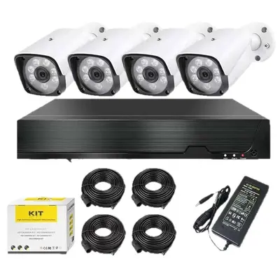 4-Kanal POE 5MP NVR Sicherheitsset