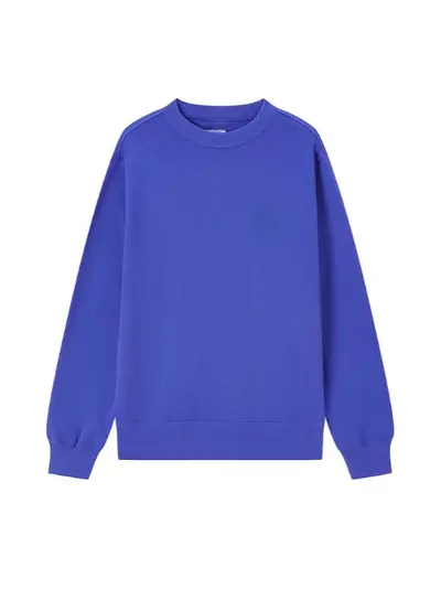 Cotton Round Neck Sweatshirt, Unisex Casual Japanese Retro Style, C3-Q001 - 2
