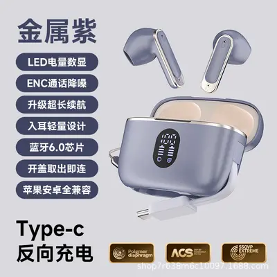 Bluetooth-Sport-In-Ear-Kopfhörer mit aktiver Geräuschunterdrückung, hochklarer Sprachqualität, digitaler Anzeige und extralanger Akkulaufzeit A9Pro - 8