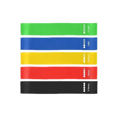 TPE Elastic Resistance Band for Yoga and Exercise, Thickened - 5