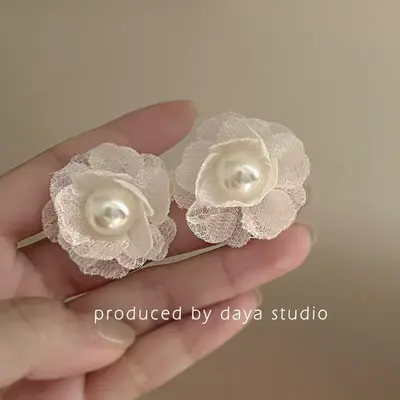 Deniz kenarı saçaklı uzun küpe, tasarımcı modeli - 10