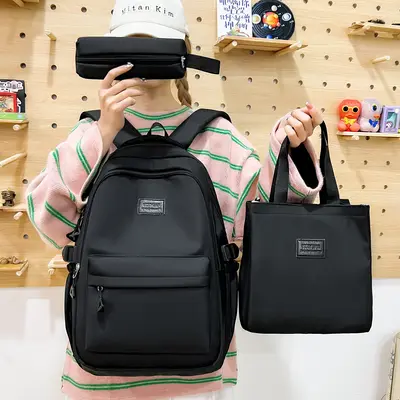 Large-Capacity Lightweight Korean Style Middle School Backpack